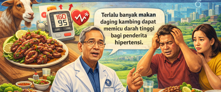 Benarkah Daging Kambing Picu Darah Tinggi? Ini Penjelasan Profesor IPB